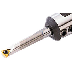 Iscar - 6.6mm Min Bore Diam, 59mm OAL, 6mm Shank Diam, MG-SWUB Indexable Boring Bar - WB.T 52.. Insert, Screw Holding Method - Eagle Tool & Supply
