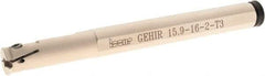 Iscar - GEHI, Internal, Right Hand, 0.118" Max Depth of Cut, 0.075 to 0.095" Groove Width, Indexable Grooving Tool Holder - GEMI.., GEPI.. Insert Compatibility, 5/8" Shank Width, 6" OAL, Through Coolant - Eagle Tool & Supply