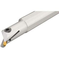 Iscar - 16mm Min Bore Diam, 125mm OAL, 16mm Shank Diam, GEHIU Indexable Boring Bar - 32mm Max Bore Depth, GEPI Insert - Eagle Tool & Supply
