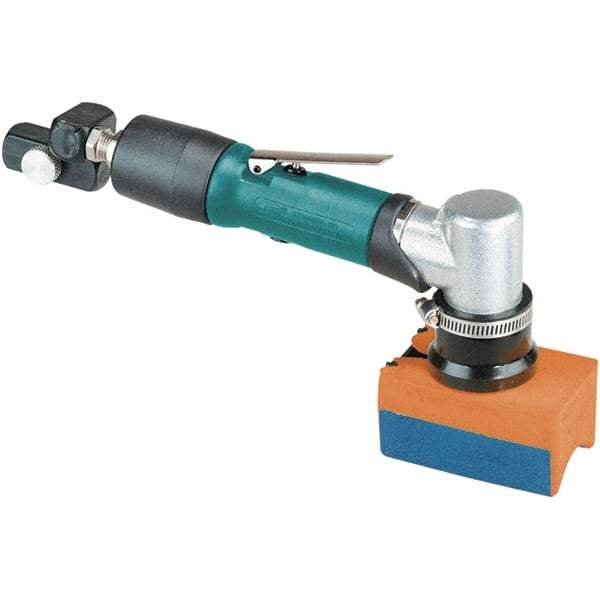 Dynabrade - 0.12 hp, 15,000 RPM Finishing Sander - 20 CFM Air Consumption, 6.21 bar Air Pressure, 1/4 NPT Inlet - Eagle Tool & Supply