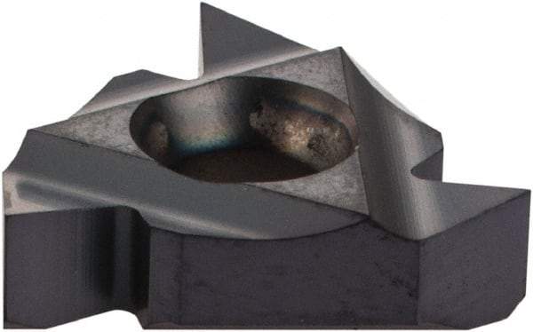 Iscar - 16EL External Left Hand 48-8 Partial Profile 60° Laydown Threading Insert - Grade IC908, TiAlN Coated Carbide, 9.53mm Inscribed Circle - Eagle Tool & Supply