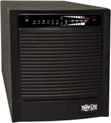 Tripp-Lite - 15 Amp, 1,500 VA, Tower & Rack Mount Online Backup Uninterruptible Power Supply - Backup 4-1/2 min with Full Load & 13 min with Half Load, 120 VAC Input & Output, 1,200 Watt Output, 1 Phases, 6 Outlets - Eagle Tool & Supply