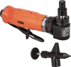 Dotco - 1/4" Collet, Angle Handle, Air Angle Die Grinder - 12,000 RPM, Rear Exhaust, 23 CFM, 0.4 hp, 90 psi, 1/4" Inlet - Eagle Tool & Supply