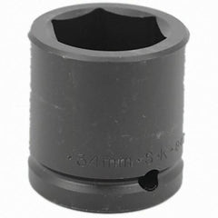 SK - Impact Socket - 3/4"DR 34MM IMPACT SOCKET - Eagle Tool & Supply