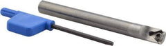 Iscar - 9.5mm Min Bore Diam, 79mm OAL, 8mm Shank Diam, MG STFP-X Indexable Boring Bar - TPGX 73.. Insert - Eagle Tool & Supply