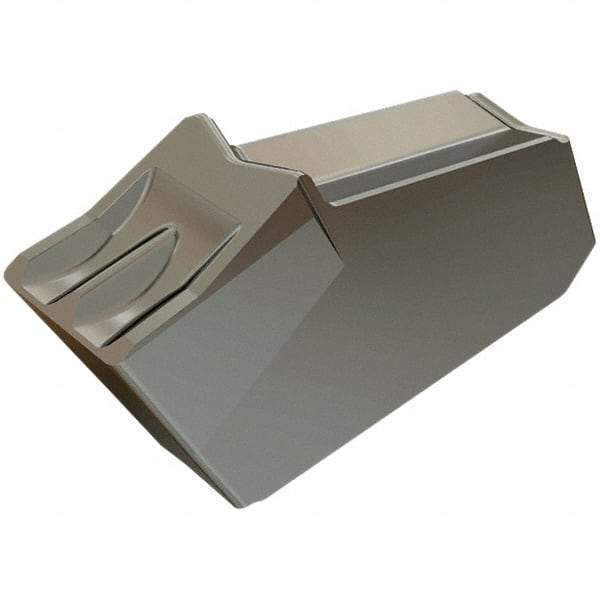 Iscar - GFN2 IC328 Grade, 0.0866" Cutting Width, Carbide Cutoff Insert - Neutral Lead Angle, 0.0063" Cnr Rad, TiCN Coated, Single End - Eagle Tool & Supply