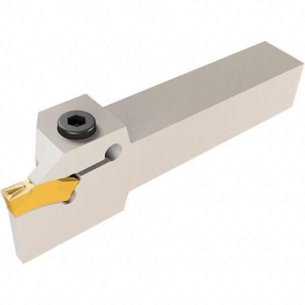 Iscar - TGD, External, Right Hand, 15.5mm Max Depth of Cut, 4 to 5mm Groove Width, Indexable Grooving Tool Holder - TGMF.. Insert Compatibility, 25mm Shank Height, 25mm Shank Width, 140mm OAL - Eagle Tool & Supply