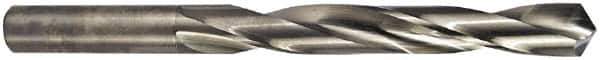 M.A. Ford - 0.8mm 118° Solid Carbide Jobber Drill - TiN Finish, Right Hand Cut, Spiral Flute, Straight Shank, 30mm OAL - Eagle Tool & Supply