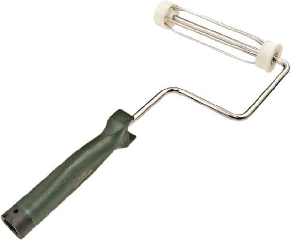 Wooster Brush - 7" Wide x 15" Long Roller Frame - Metal Frame, Polypropylene Handle - Eagle Tool & Supply