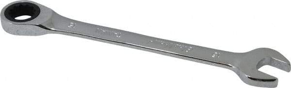 Blackhawk by Proto - 15mm 12 Point Combination Wrench - 7-1/2" OAL, Steel, Chrome Finish - Eagle Tool & Supply