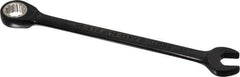 Proto - 11mm 12 Point Combination Wrench - 15° Head Angle, 6-1/2" OAL, Steel, Black Chrome Finish - Eagle Tool & Supply