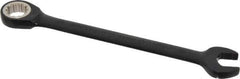 Proto - 15mm 12 Point Combination Wrench - 15° Head Angle, 7-7/8" OAL, Steel, Black Chrome Finish - Eagle Tool & Supply