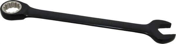 Proto - 19mm 12 Point Combination Wrench - 15° Head Angle, 9-3/4" OAL, Steel, Black Chrome Finish - Eagle Tool & Supply