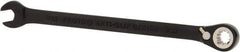 Proto - 7/32" 12 Point Combination Wrench - 15° Head Angle, 5" OAL, Steel, Black Chrome Finish - Eagle Tool & Supply