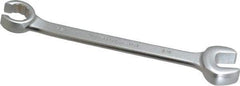 Proto - 5/8 x 5/8", Satin Finish, Combination Flare Nut Wrench - 12 Points, 7-5/8" OAL, Steel, Double End Head - Eagle Tool & Supply