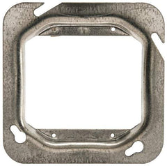 Cooper Crouse-Hinds - Electrical Outlet Box Steel Square Cover - Eagle Tool & Supply