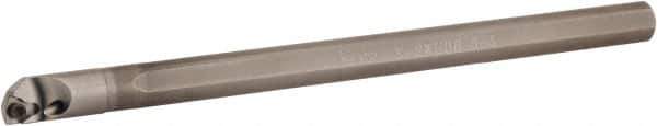 Iscar - 0.33" Min Bore Diam, 5" OAL, 0.312" Shank Diam, Indexable Boring Bar - WB.. 520L Insert, Screw or Clamp Holding Method - Eagle Tool & Supply