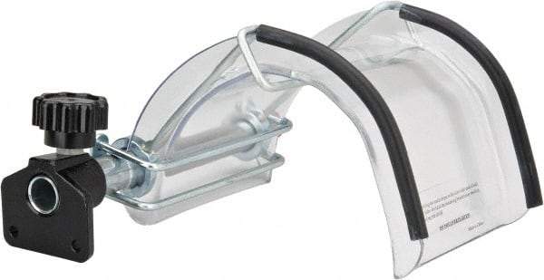 PRO-SAFE - 6 Inch Max Chuck Size, 3.9 Inch Center Height, Lathe Guard - 6 Inch Lathe Size, 8 Inch Long, 6 Inch Wide - Eagle Tool & Supply