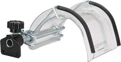 PRO-SAFE - 6 Inch Max Chuck Size, 3.9 Inch Center Height, Lathe Guard - 6 Inch Lathe Size, 8 Inch Long, 6 Inch Wide - Eagle Tool & Supply