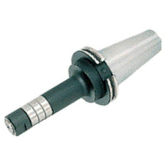 Iscar - CAT40 Taper Shank 1" Hole End Mill Holder/Adapter - 1-1/2" Nose Diam, 6.722" Projection - Exact Industrial Supply