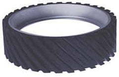 Made in USA - 14" Diam x 3" Wide Contact Wheel - Quick Change, Hard - Eagle Tool & Supply