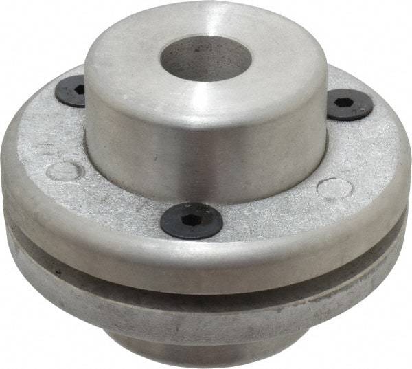 Made in USA - 6" Diam Contact Wheel Hub - 3/4" Arbor Hole, Quick Change - Eagle Tool & Supply