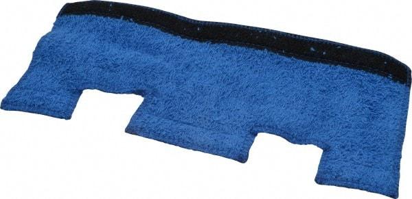 North - Terry Cloth Hard Hat Sweat & Comfort Band - Hook and Loop Attachment, Blue, Compatible with All Hard Hats - Eagle Tool & Supply