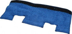 North - Terry Cloth Hard Hat Sweat & Comfort Band - Hook and Loop Attachment, Blue, Compatible with All Hard Hats - Eagle Tool & Supply