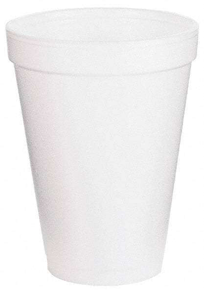 DART - Dart Foam Hot/Cold Cups, 12 oz - White - Eagle Tool & Supply