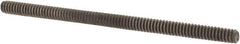 Value Collection - #4-40 2" OAL Fully Threaded Stud - Carbon Steel, Plain Finish - Eagle Tool & Supply