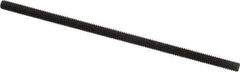 Value Collection - #8-32 4" OAL Fully Threaded Stud - Carbon Steel, Plain Finish - Eagle Tool & Supply