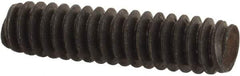 Value Collection - #10-24 3/4" OAL Fully Threaded Stud - Carbon Steel, Plain Finish - Eagle Tool & Supply