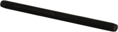 Value Collection - #10-32 3" OAL Fully Threaded Stud - Carbon Steel, Plain Finish - Eagle Tool & Supply