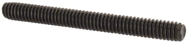 Value Collection - 1/4-20 2-1/2" OAL Fully Threaded Stud - Carbon Steel, Plain Finish - Eagle Tool & Supply