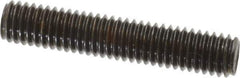 Value Collection - 3/8-16 2" OAL Fully Threaded Stud - Carbon Steel, Plain Finish - Eagle Tool & Supply