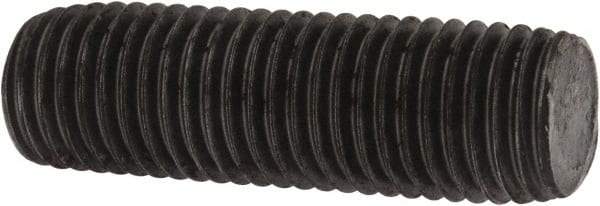 Value Collection - M16x2.0 50mm OAL Fully Threaded Stud - Carbon Steel, Plain Finish, Metric - Eagle Tool & Supply