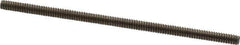 Value Collection - #4-40 2-1/2" OAL Fully Threaded Stud - Stainless Steel, Plain Finish - Eagle Tool & Supply
