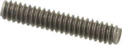 Value Collection - #6-32 3/4" OAL Fully Threaded Stud - Stainless Steel, Plain Finish - Eagle Tool & Supply