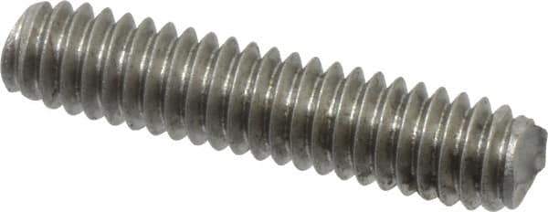 Value Collection - #8-32 3/4" OAL Fully Threaded Stud - Stainless Steel, Plain Finish - Eagle Tool & Supply