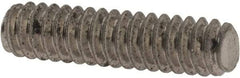 Value Collection - #10-24 3/4" OAL Fully Threaded Stud - Stainless Steel, Plain Finish - Eagle Tool & Supply