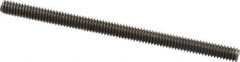 Value Collection - 1/4-20 4" OAL Fully Threaded Stud - Stainless Steel, Plain Finish - Eagle Tool & Supply