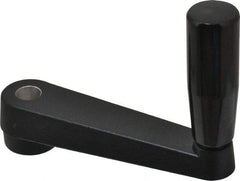 Value Collection - 27mm Hub Diam Crank Handle - 12mm Round Bore, 17" High - Eagle Tool & Supply