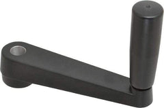 Value Collection - 32mm Hub Diam Crank Handle - 14mm Round Bore, 22" High - Eagle Tool & Supply