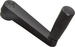Value Collection - 27mm Hub Diam Crank Handle - 12mm Square Bore, 17" High - Eagle Tool & Supply