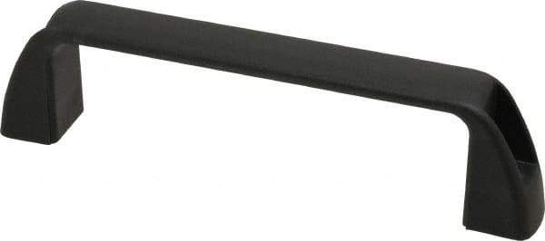 J.W. Winco - 179mm Center to Center, Black Matte Finish Plastic Pull Handle - 42mm Long, 50mm High - Eagle Tool & Supply