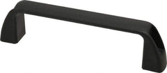 J.W. Winco - 179mm Center to Center, Black Matte Finish Plastic Pull Handle - 42mm Long, 50mm High - Eagle Tool & Supply