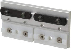 80/20 Inc. - 2.062" Wide, 5/16" High, Open Shelving Accessory/Component - Aluminum, 4" Deep, Use with Series 10 - 1010 Extrusion - Eagle Tool & Supply