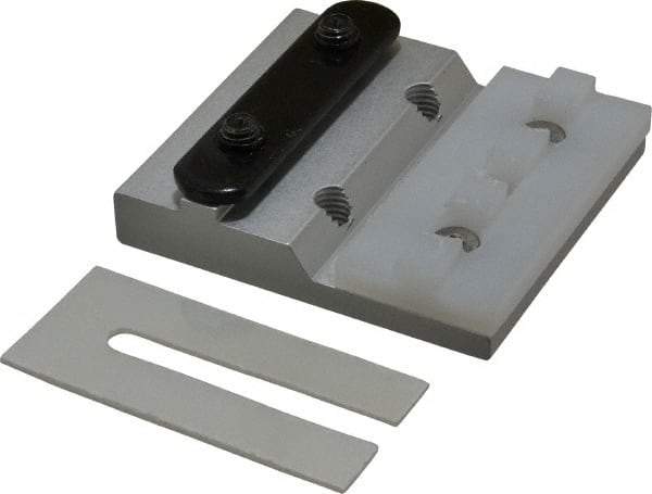 80/20 Inc. - 3-1/8" Wide, 1/2" High, Open Shelving Accessory/Component - Aluminum, 2.812" Deep, Use with Series 15 - 1515 Extrusion - Eagle Tool & Supply