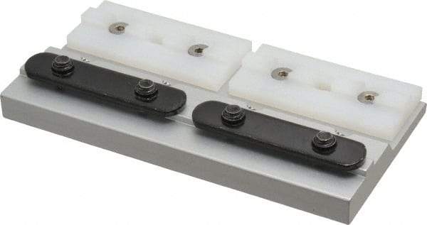 80/20 Inc. - 3-1/8" Wide, 1/2" High, Open Shelving Accessory/Component - Aluminum, 6" Deep, Use with Series 15 - 1515 Extrusion - Eagle Tool & Supply