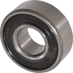 SKF - 20mm Bore Diam, 47mm OD, Double Seal Self Aligning Radial Ball Bearing - 18mm Wide, 2 Rows, Round Bore, 933 Lb Static Capacity, 3,780 Lb Dynamic Capacity - Eagle Tool & Supply